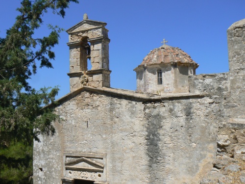 Biserica "Agios Dionysios" ("Panagia Episkopi), Paleochora, insula Egina (Aegina)